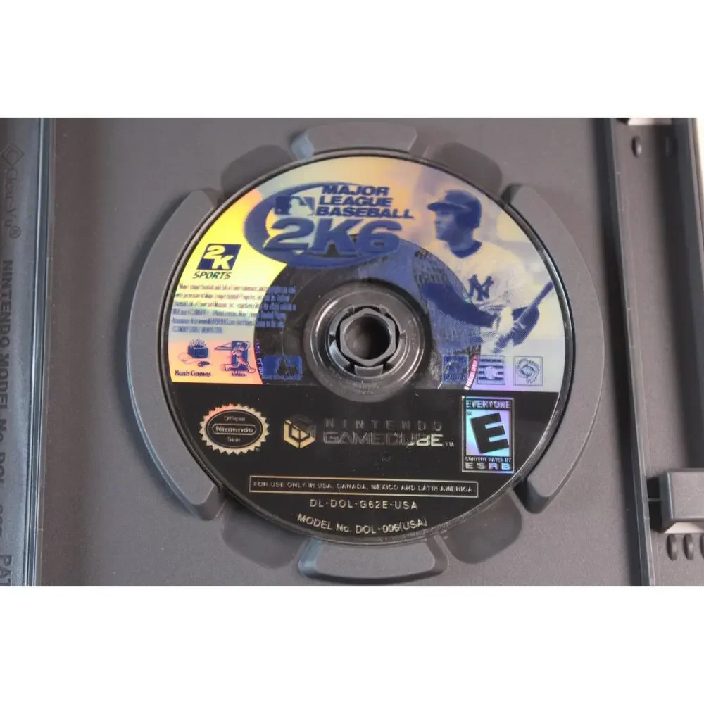 Major League Baseball 2K6 (Nintendo GameCube) Authentic, Tested/Works
